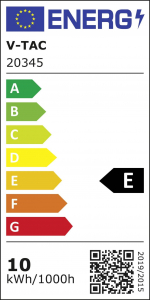 V-TAC LED-es mennyezeti lámpa LED EEK: E (A - G) 10W nappalifény fehér (20345)